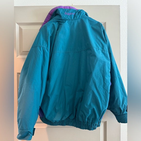 Vintage 80’s Columbia Bugaboo Ski Jacket Teal / Fuchsia / Purple - Picture 5 of 5